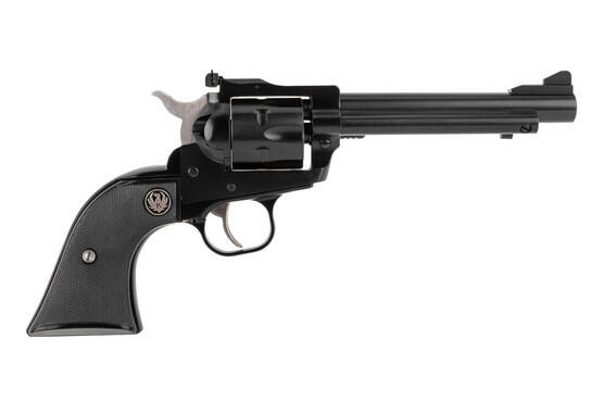 Ruger Single Six New Model caliber convertible .22 LR/Magnum revolver, black.